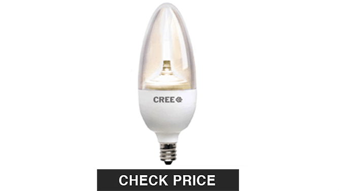 Cree Candelabra LED Light Bulb - Best for Candelabras