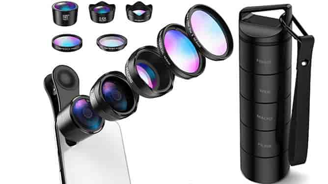 Amir Phone Camera Lens Kit 5 in 1