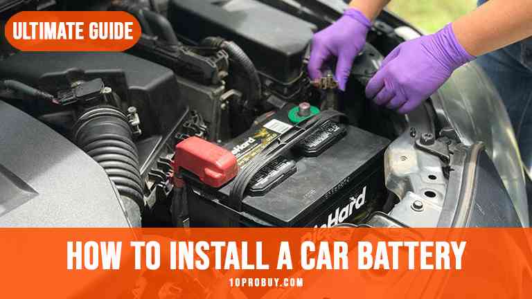 How to Install a Car Battery
